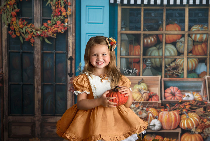 Fall Storefront - HSD Photography Backdrops