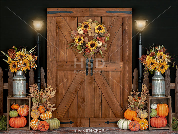 Harvest Door - HSD Photography Backdrops