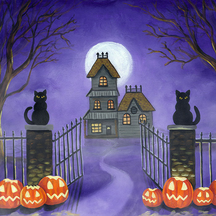 Welcome Halloween - HSD Photography Backdrops