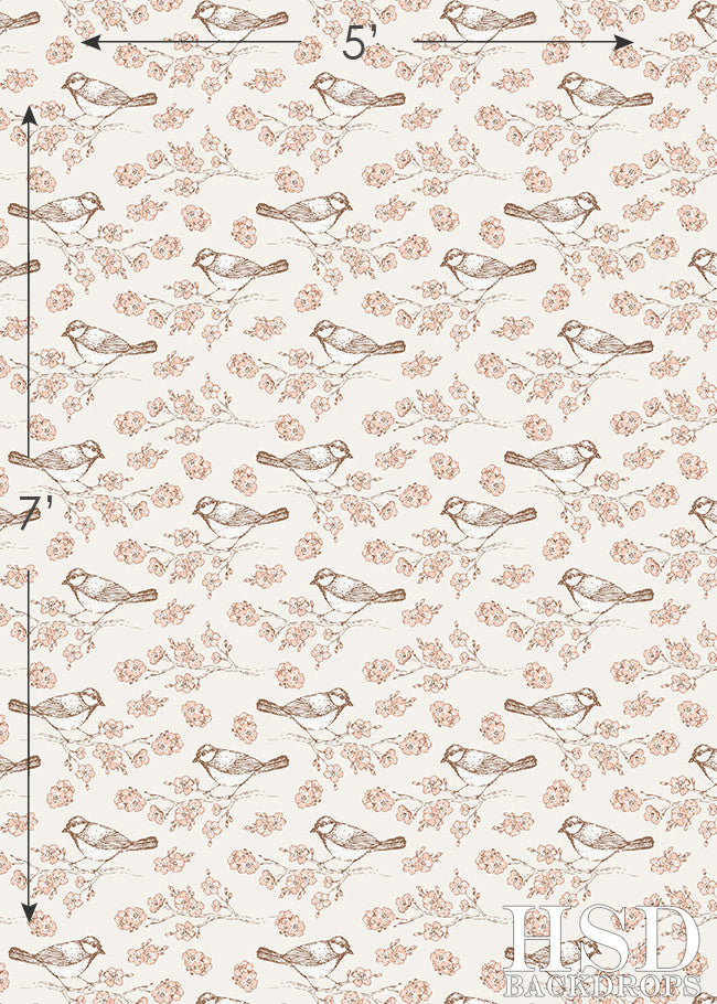 Emma Floral - HSD Photography Backdrops