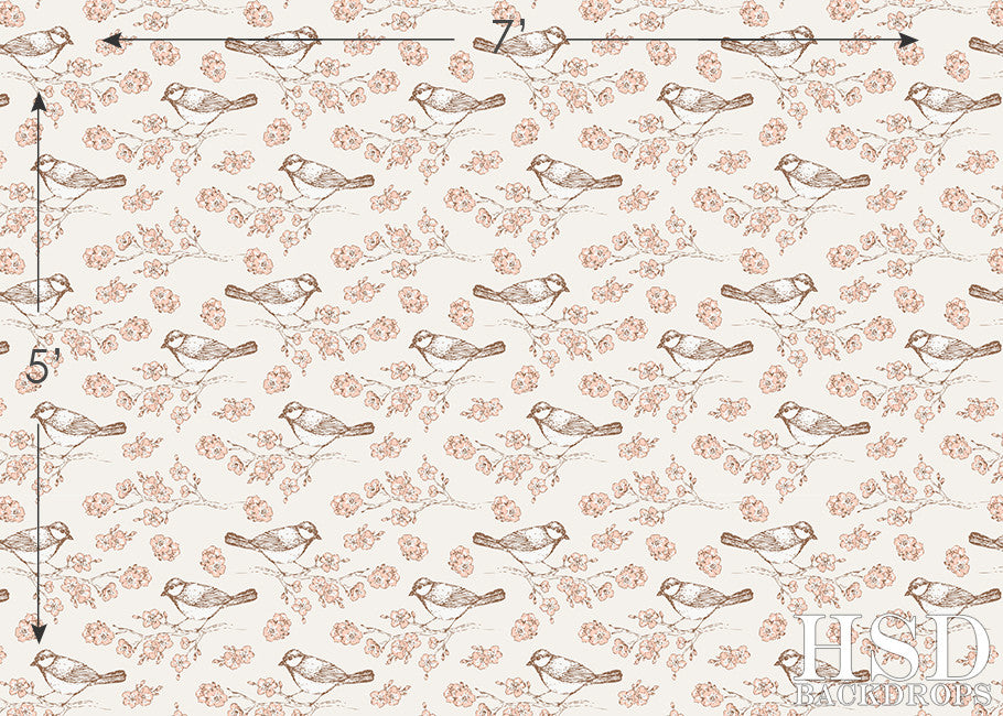 Emma Floral - HSD Photography Backdrops