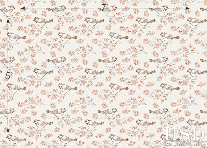 Emma Floral - HSD Photography Backdrops