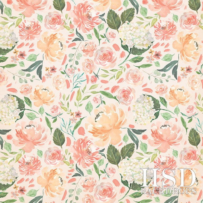 Brielle Floral - HSD Photography Backdrops