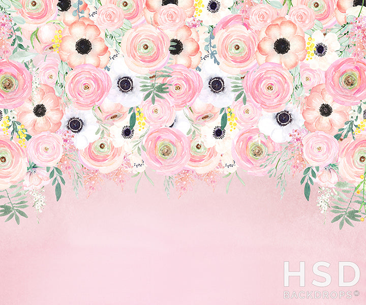Floral | Kylie - HSD Photography Backdrops