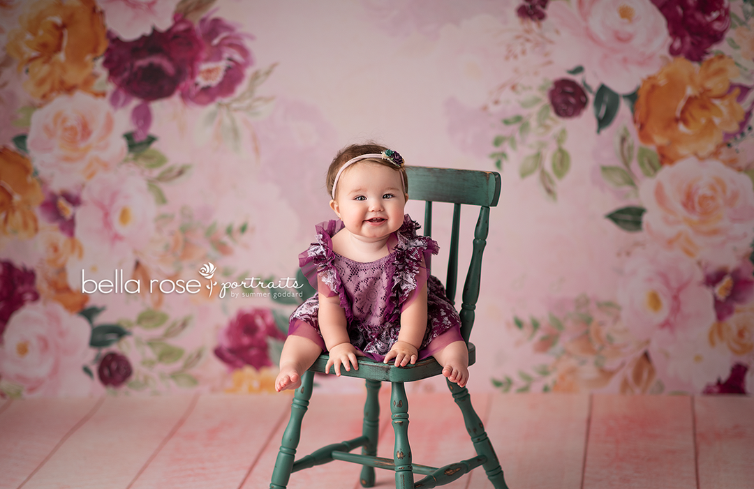 Floral | Kaylie - HSD Photography Backdrops