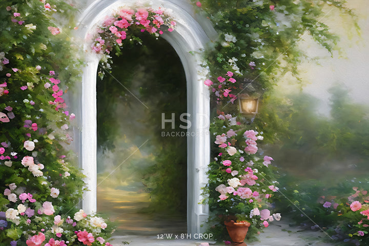 Elegant Entrance - HSD Photography Backdrops