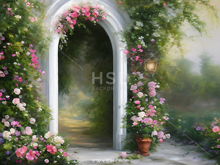 Elegant Entrance - HSD Photography Backdrops