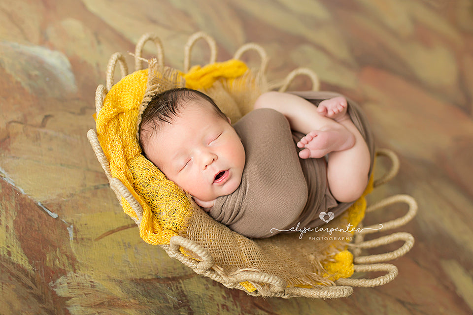 Covered in Leaves Floor Mat - HSD Photography Backdrops
