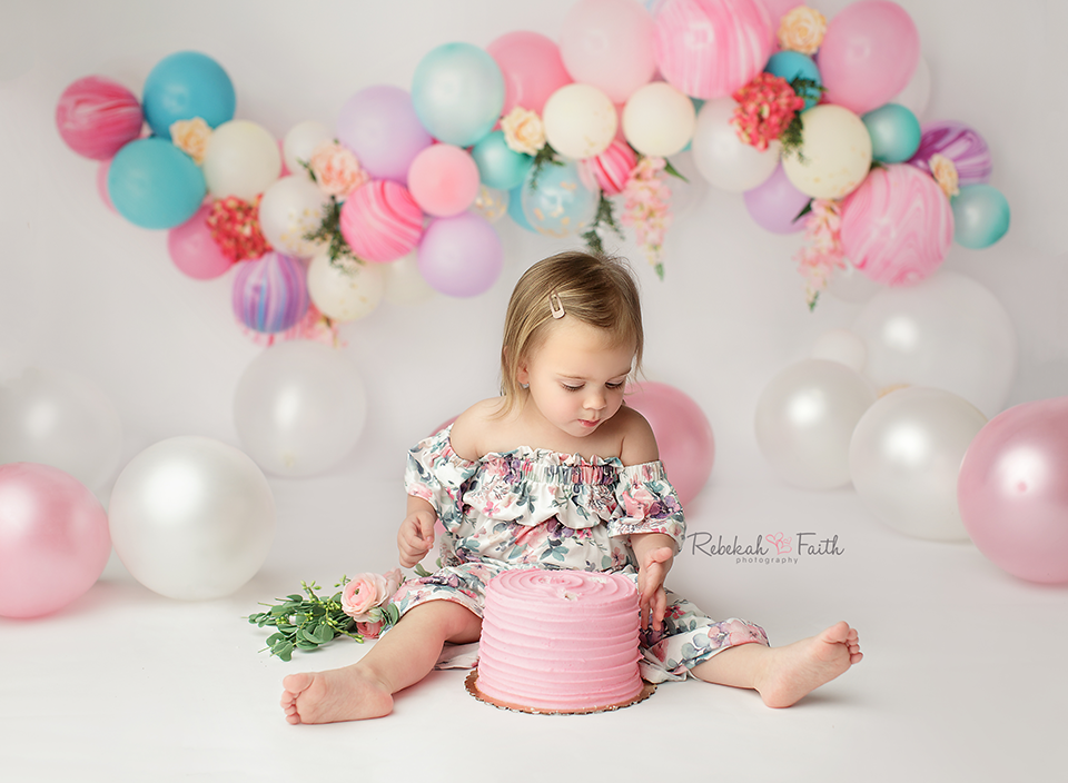 Blooms & Balloons - HSD Photography Backdrops