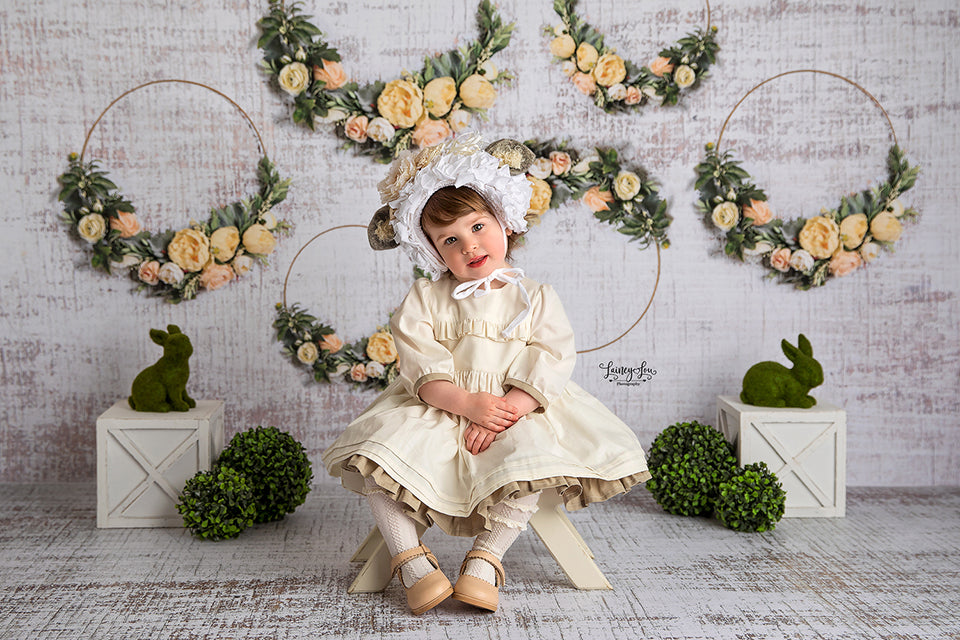 Spring Floral Hoops - HSD Photography Backdrops