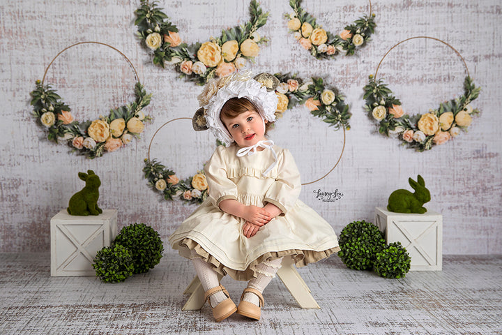 Spring Floral Hoops - HSD Photography Backdrops
