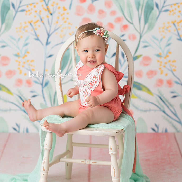 Maya Floral - HSD Photography Backdrops