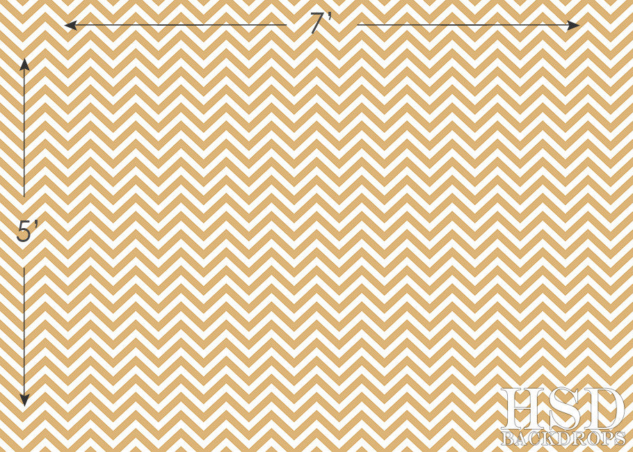 Gold Chevron - HSD Photography Backdrops