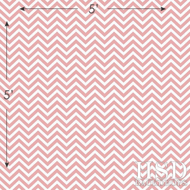 Rose Chevron - HSD Photography Backdrops