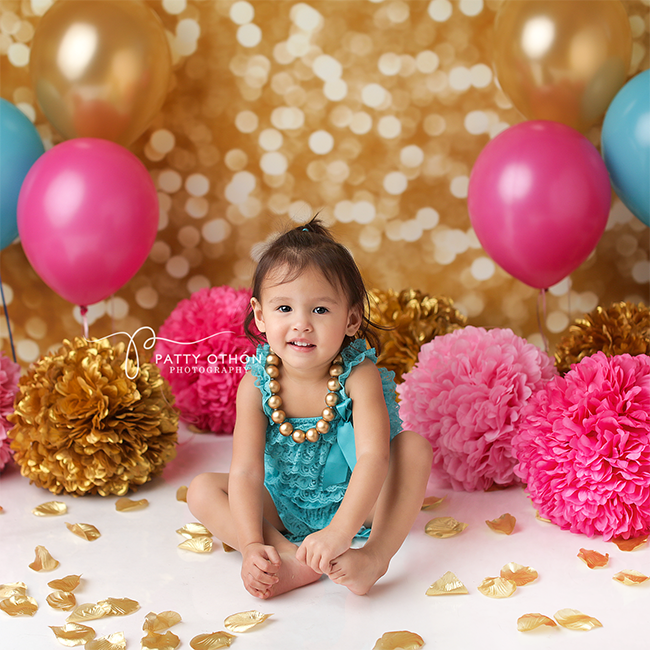 Soft Gold Bokeh - HSD Photography Backdrops