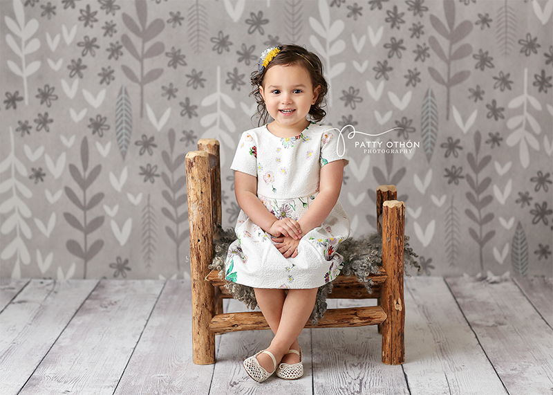 Misty Floral - HSD Photography Backdrops