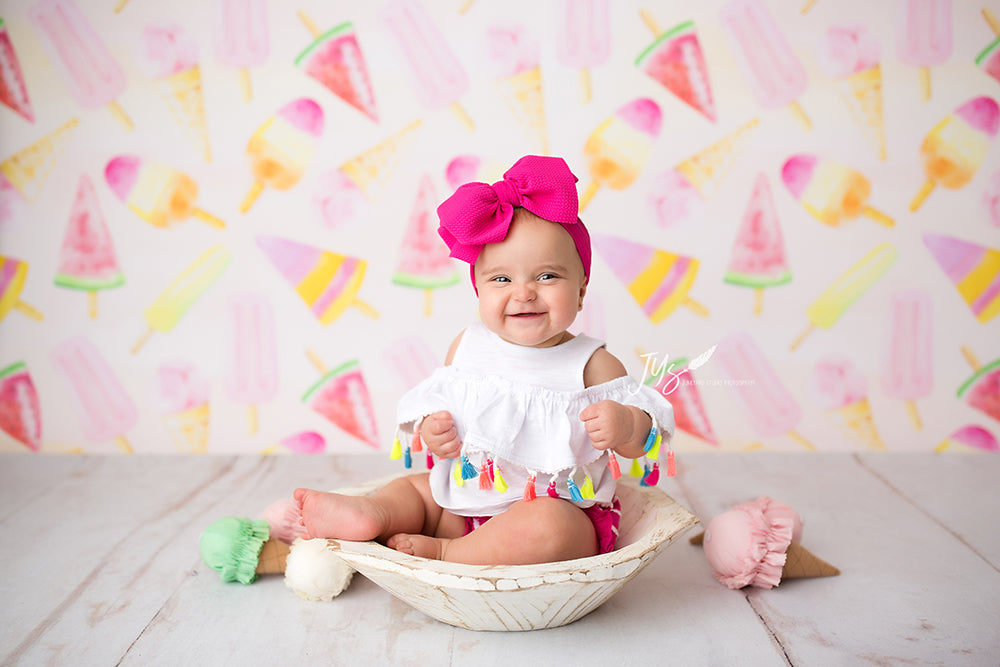 Sweet Ice Cream - HSD Photography Backdrops
