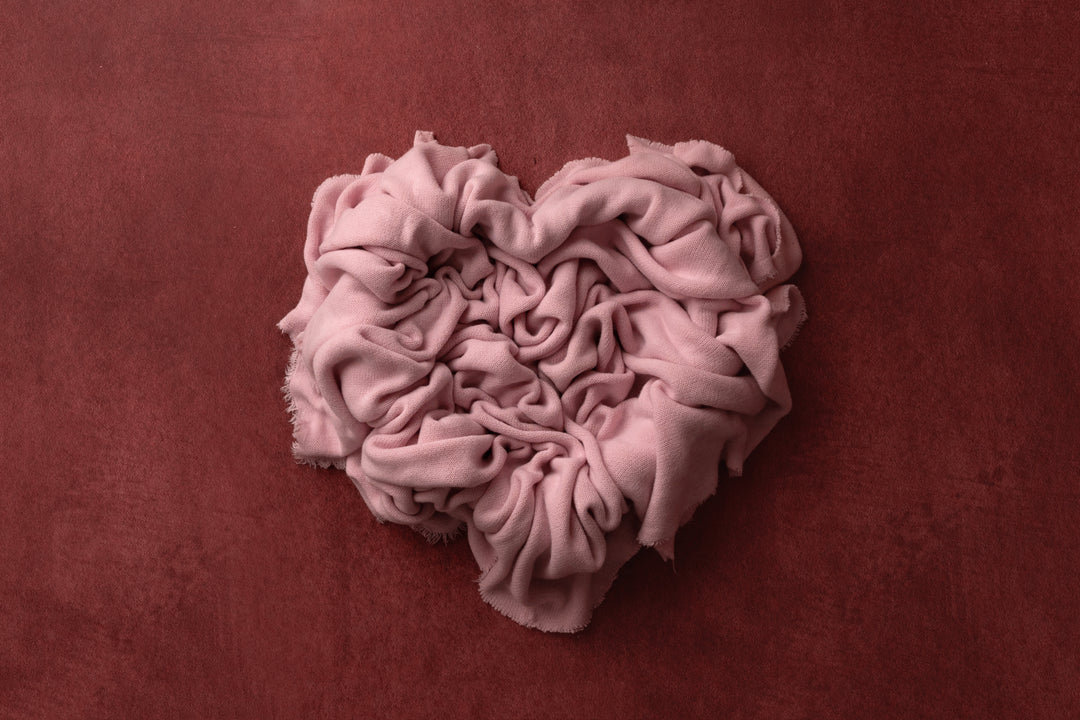 Newborn Digital Backdrop | In My Heart Red - HSD Photography Backdrops