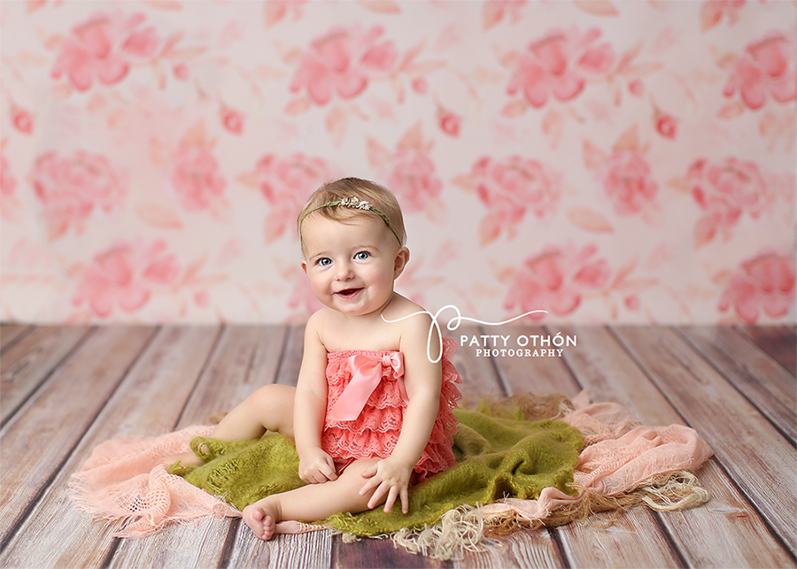 Photography Backdrop - Photo Background | Watercolor Flourish - HSD Photography Backdrops