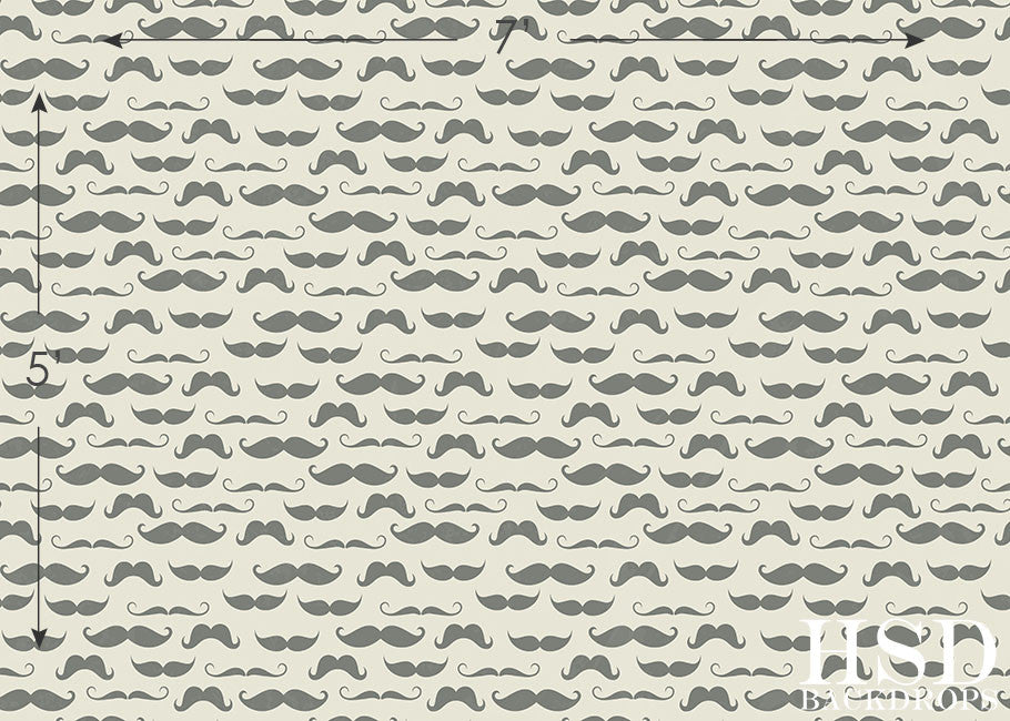 Mustaches - HSD Photography Backdrops