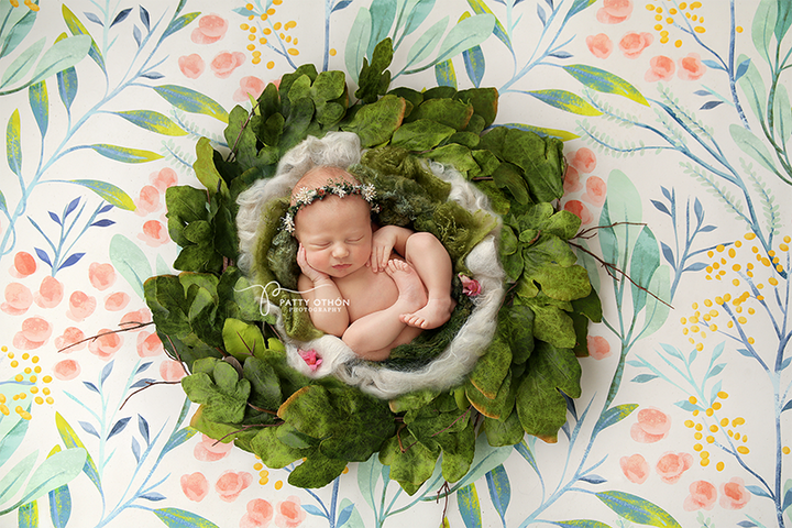 Maya Floral - HSD Photography Backdrops