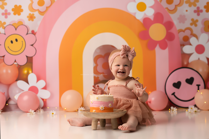 Groovy One - HSD Photography Backdrops