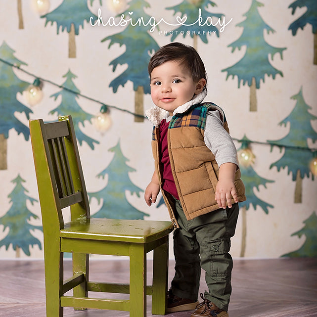 Pine Trees - HSD Photography Backdrops