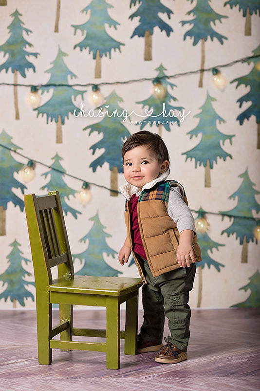 Pine Trees - HSD Photography Backdrops