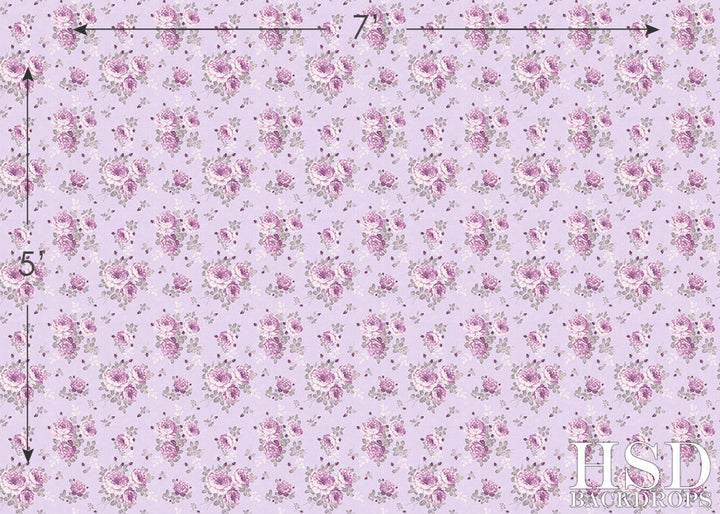 Malia Floral - HSD Photography Backdrops