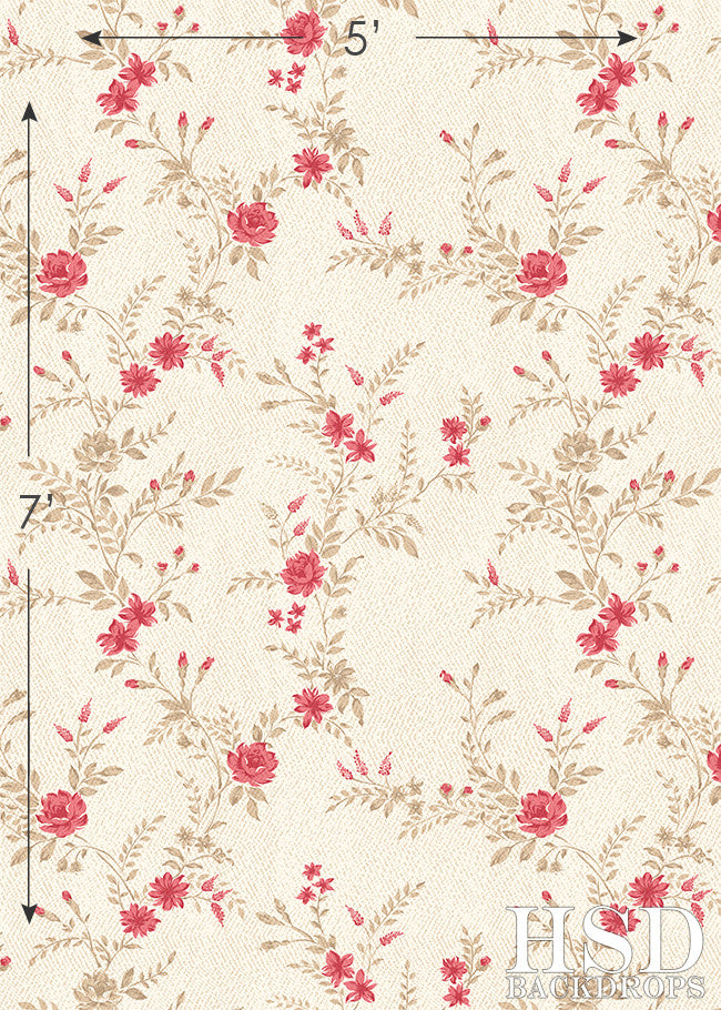 Natalia Floral - HSD Photography Backdrops