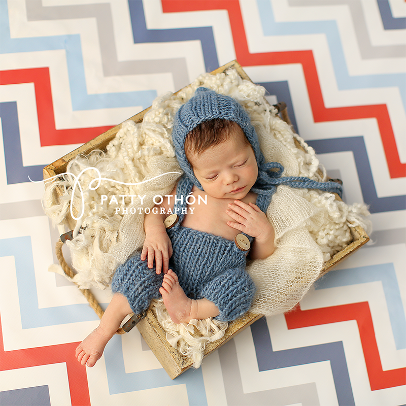 Nautical Chevron - HSD Photography Backdrops