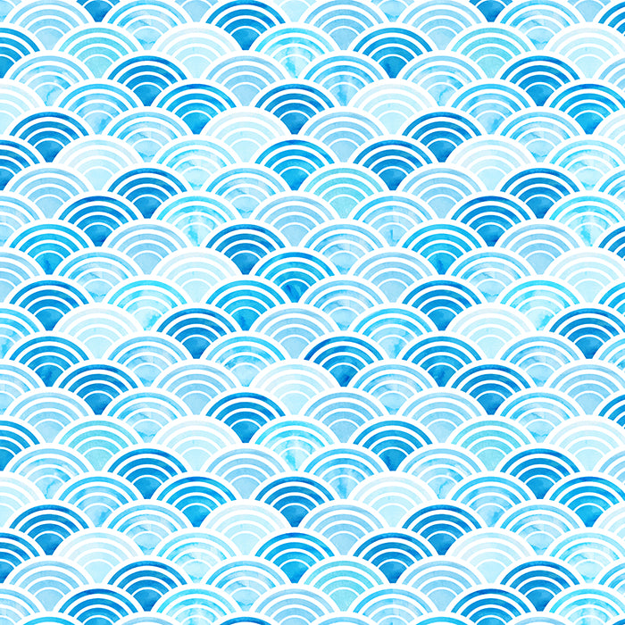Watercolor Waves - HSD Photography Backdrops