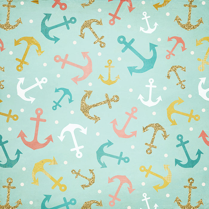 Anchors Away Girl - HSD Photography Backdrops