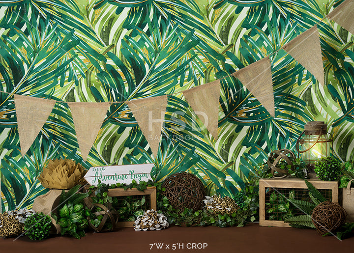 Wild One Safari Setup Up - HSD Photography Backdrops