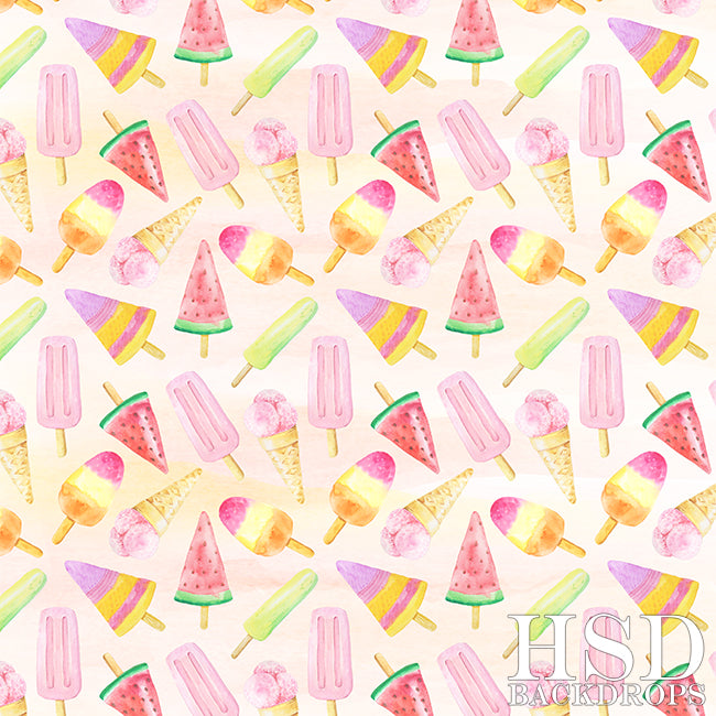 Sweet Ice Cream - HSD Photography Backdrops