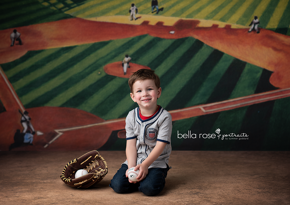 Baseball Ball Game - HSD Photography Backdrops