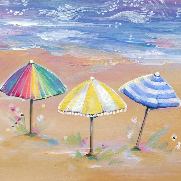 Beach Umbrellas - HSD Photography Backdrops