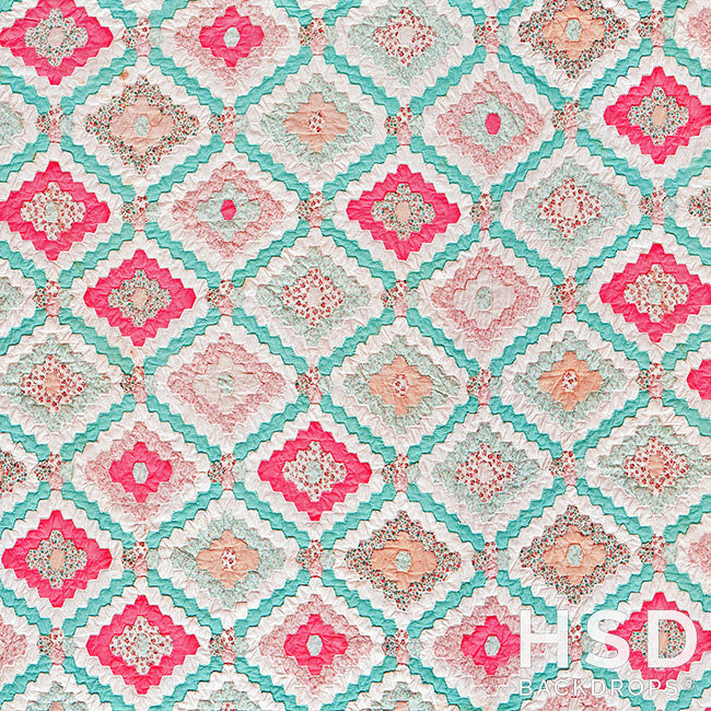 Quilt Photography Backdrop Background Newborn Photo Props