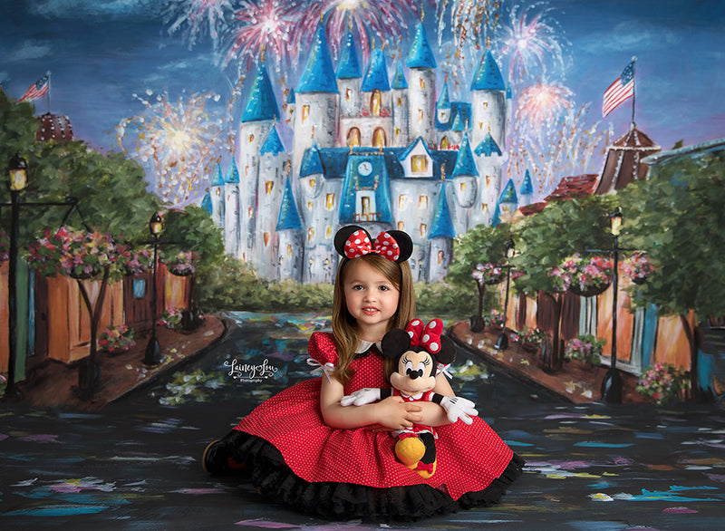 Magical Street U.S.A - HSD Photography Backdrops