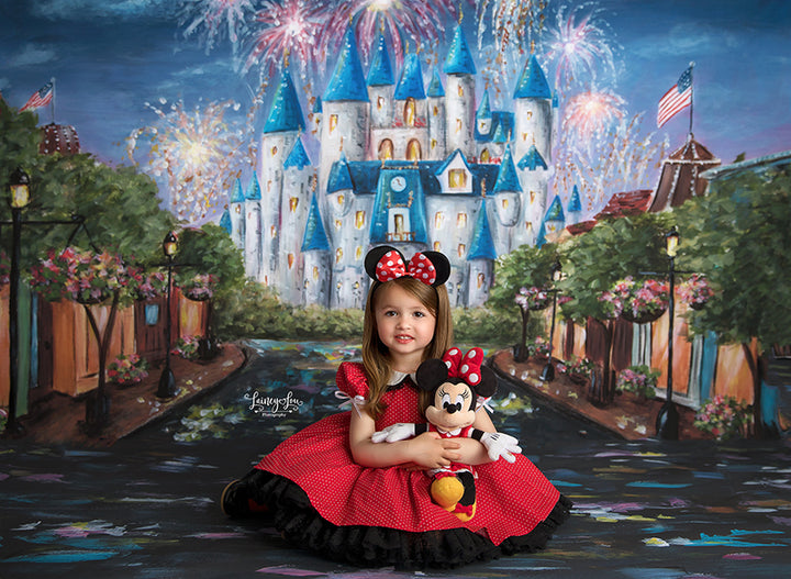 Magical Street U.S.A - HSD Photography Backdrops