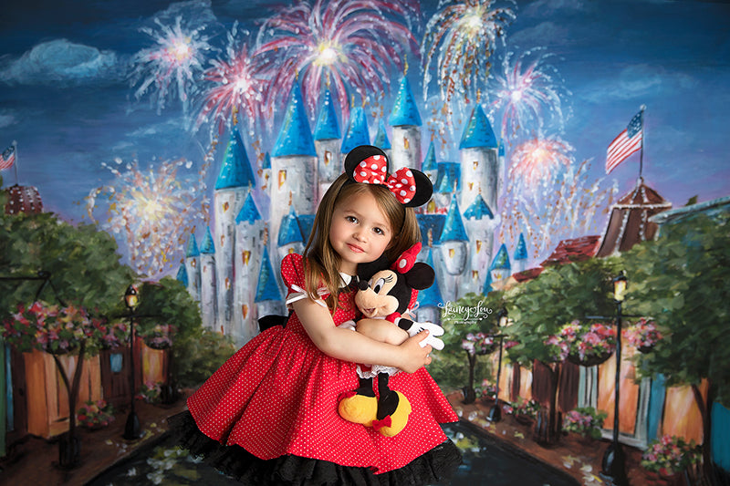 Magical Street U.S.A - HSD Photography Backdrops