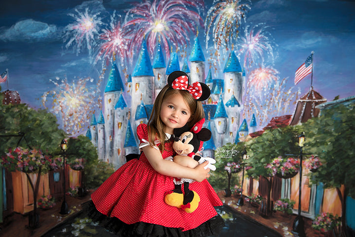 Magical Street U.S.A - HSD Photography Backdrops