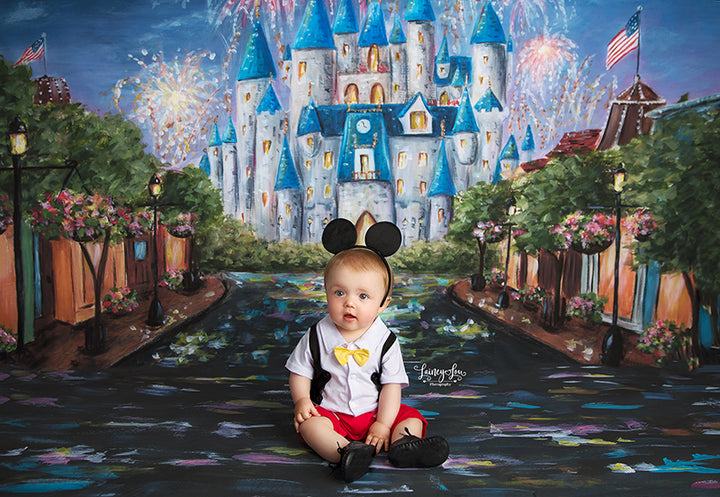 Magical Street U.S.A - HSD Photography Backdrops