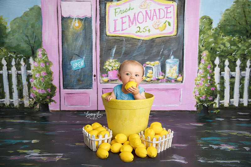 Lemonade Shop - HSD Photography Backdrops 