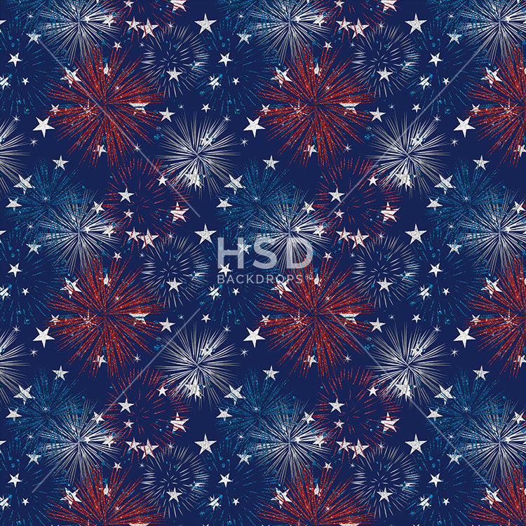 Firework Show - HSD Photography Backdrops