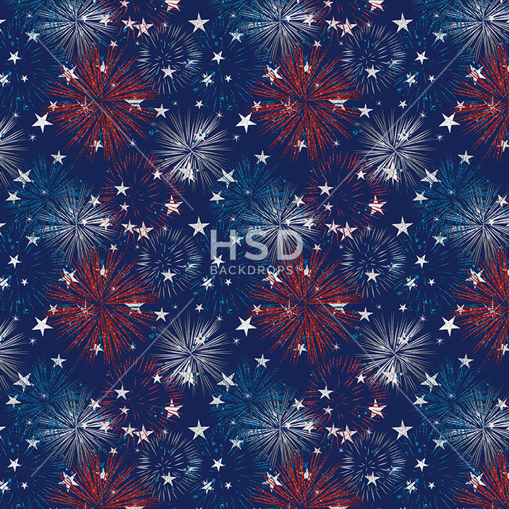 Firework Show - HSD Photography Backdrops
