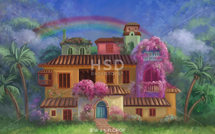 Tropical Casita - HSD Photography Backdrops