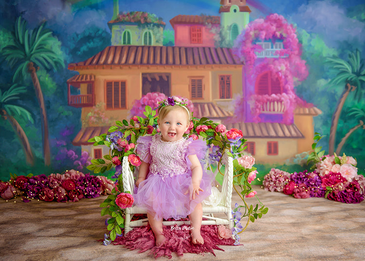 Tropical Casita - HSD Photography Backdrops