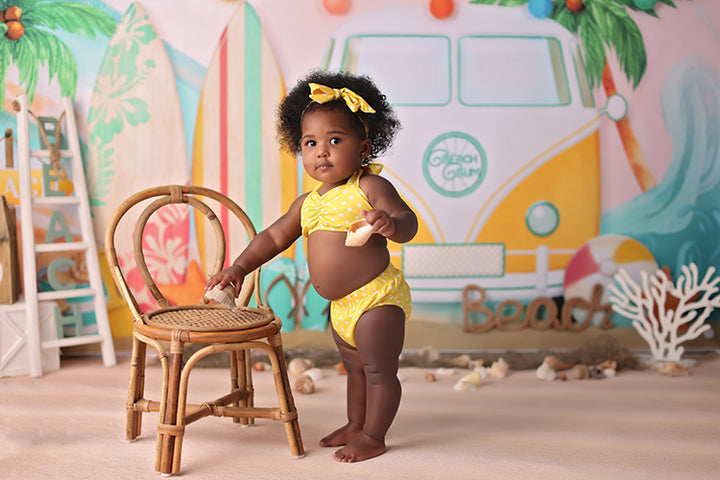 Gone Surfin' - HSD Photography Backdrops