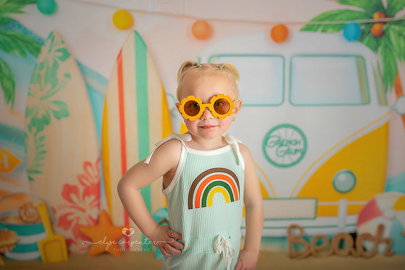 Gone Surfin' - HSD Photography Backdrops